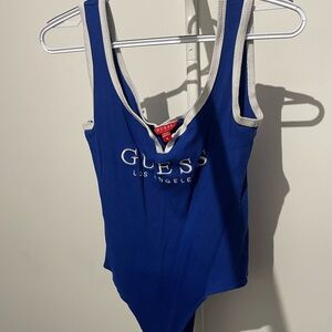 Guess Royal Blue Tank Top